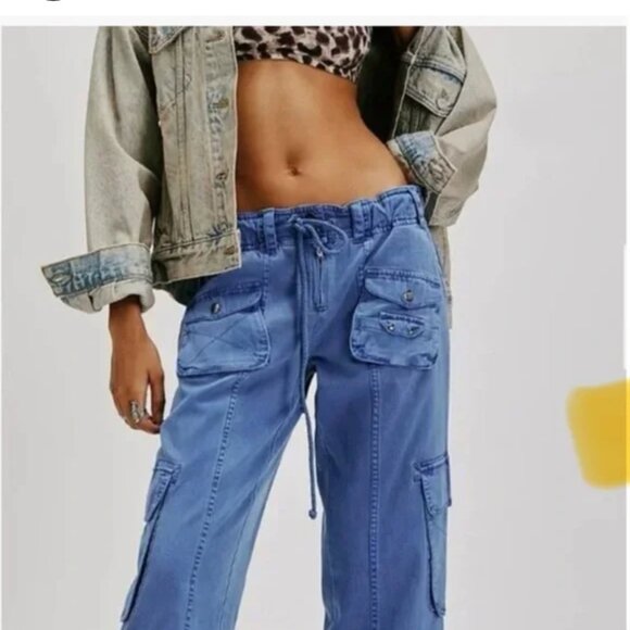 We The Free Pants - new FREE PEOPLE we the free tahiti cargo pants xs